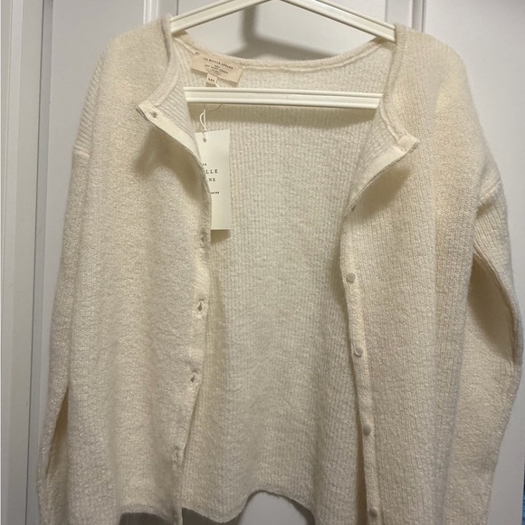 Sezane Cream Women's Sweater - Picture 4 of 4